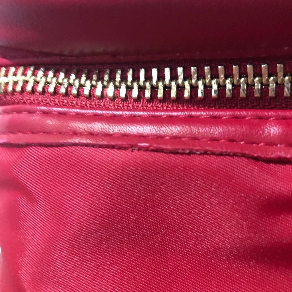 CAVALLI CLASS BY ROBERTO CAVALLI Perfect Logo Cosmetic Bag Red
